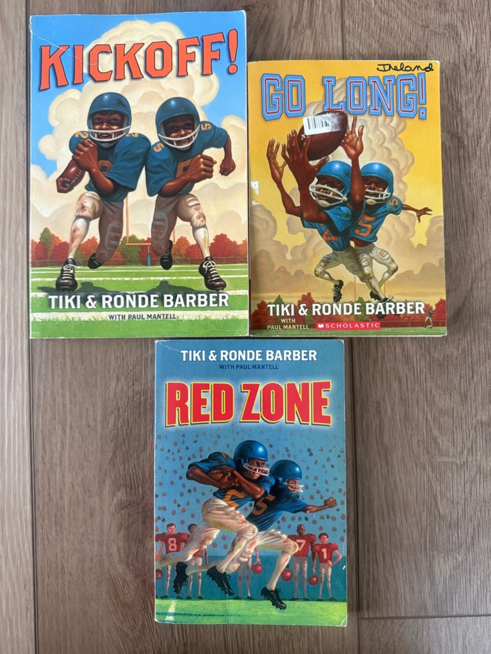 Tiki & Ronde Barber Red Zone - Blue Football Book